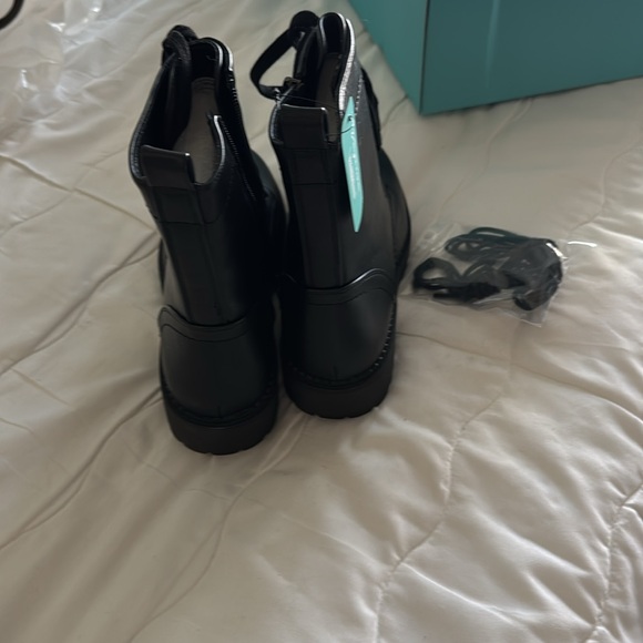 Vagabond Black Combat Boots - Picture 4 of 6